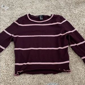 Long sleeve with stripes